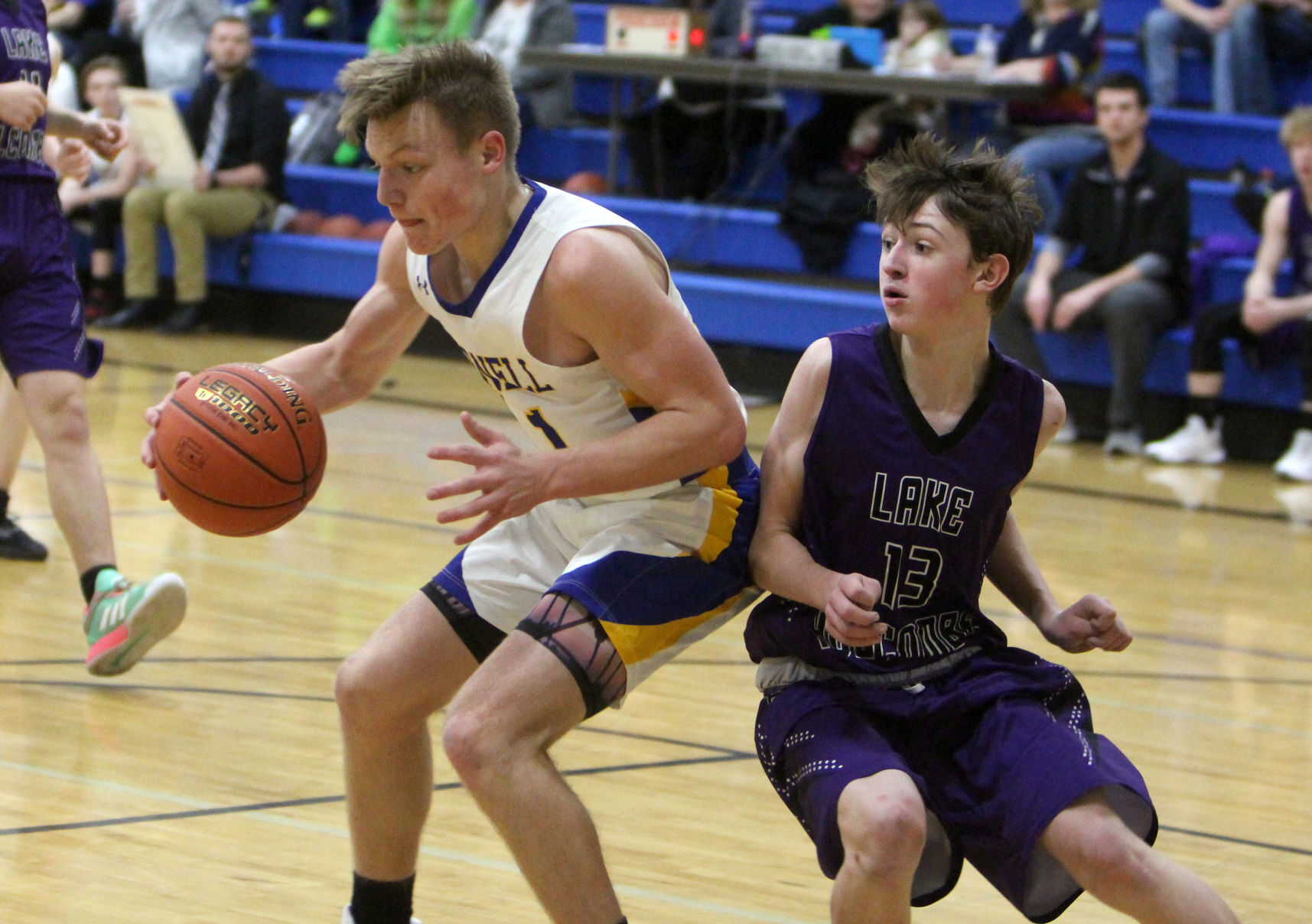 Lake Holcombe at Cornell boys basketball 1-14-22